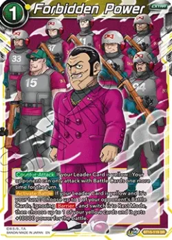 Forbidden Power 「BT15-119_SPR02」「EN」