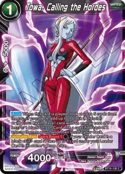 Towa, Calling the Hordes 「BT15-126」「EN」