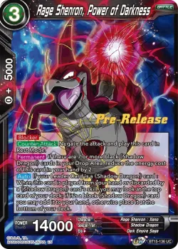 Rage Shenron, Power of Darkness 「BT15-136」「EN」
