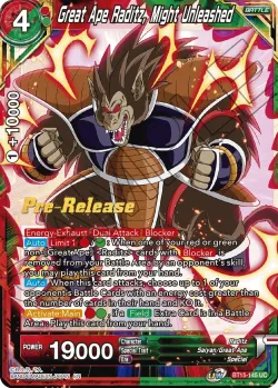 Great Ape Raditz, Might Unleashed 「BT15-145」「EN」