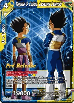 Vegeta & Cabba, Lessons Learned 「BT15-147」「EN」