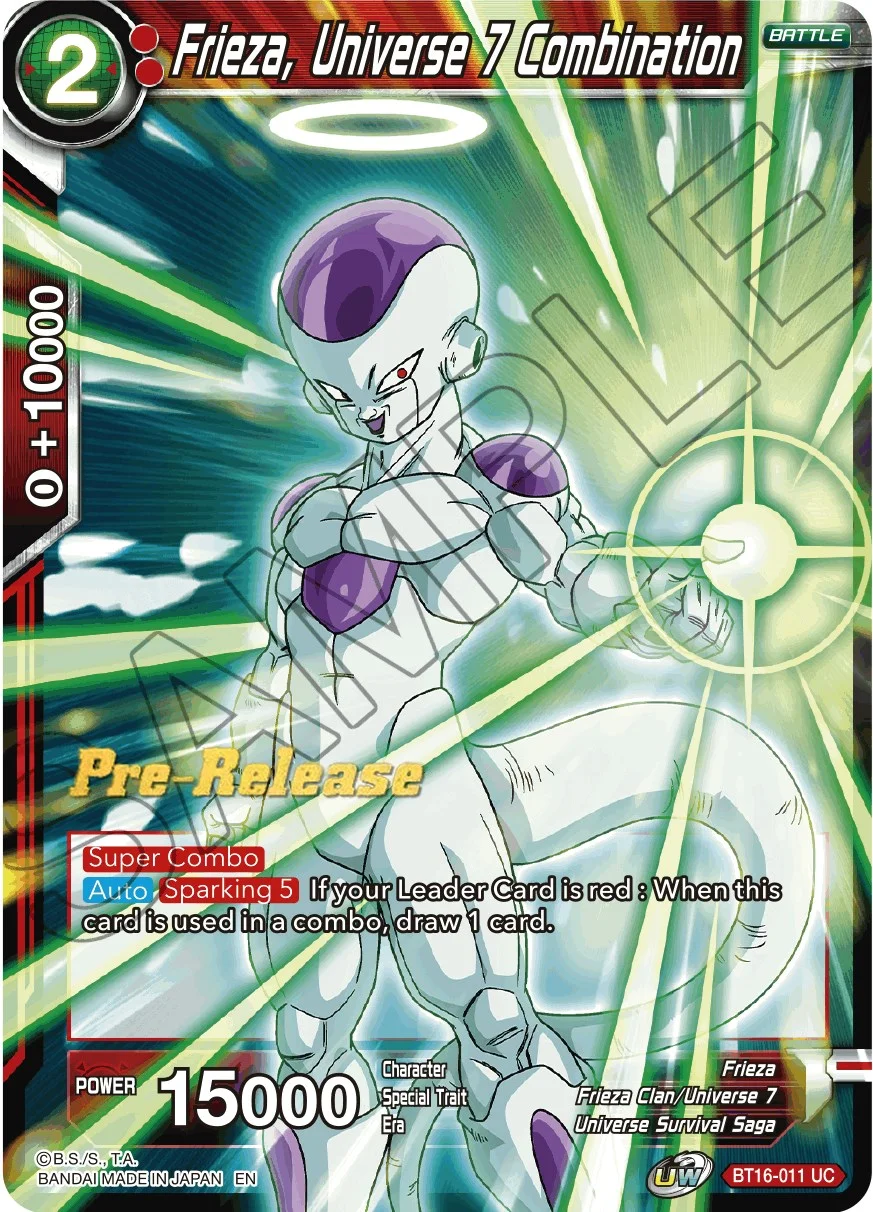 Frieza, Universe 7 Combination 「BT16-011」「EN」