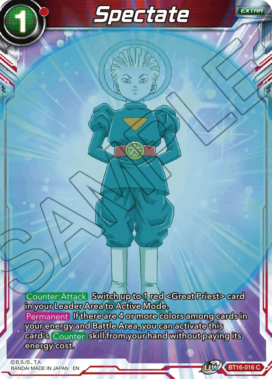 Spectate 「BT16-016」「EN」