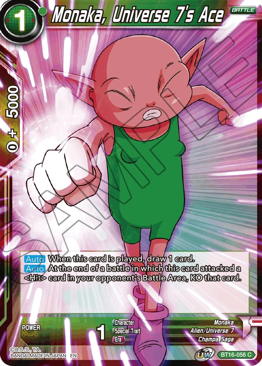 Monaka, Universe 7's Ace 「BT16-056」「EN」