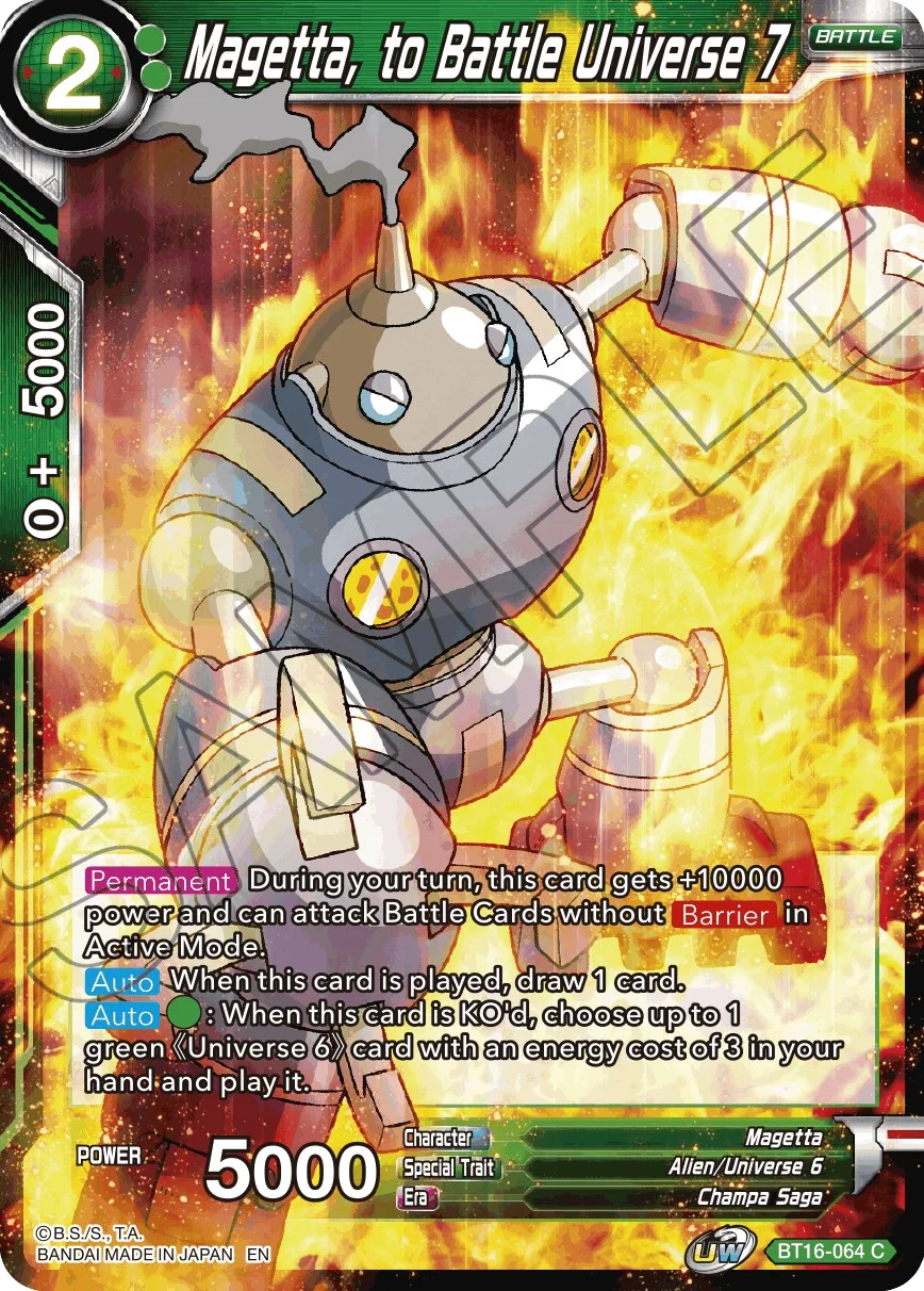 Magetta, to Battle Universe 7 「BT16-064」「EN」