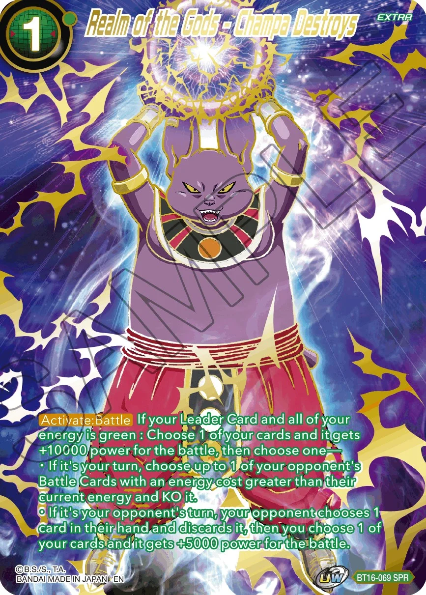 Realm of the Gods - Champa Destroys 「BT16-069_SPR」「EN」