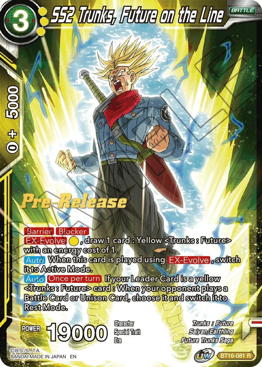 SS2 Trunks, Future on the Line 「BT16-081」「EN」