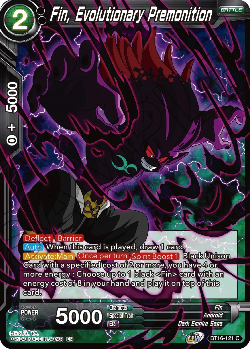 Fin, Evolutionary Premonition 「BT16-121」「EN」