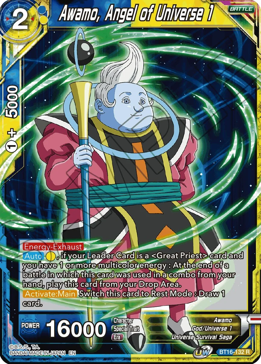 Awamo, Angel of Universe 1 「BT16-132」「EN」