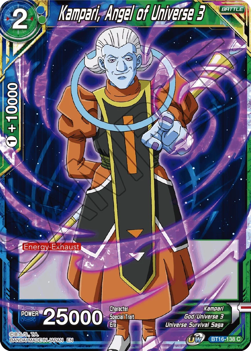 Kampari, Angel of Universe 3 「BT16-138」「EN」