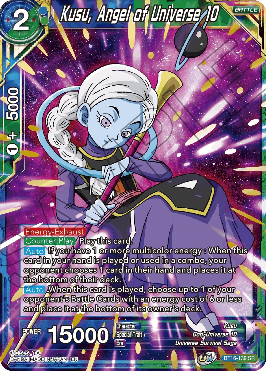 Kusu, Angel of Universe 10 「BT16-139」「EN」