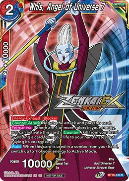 Whis, Angel of Universe 7 「BT16-140_PR」「EN」