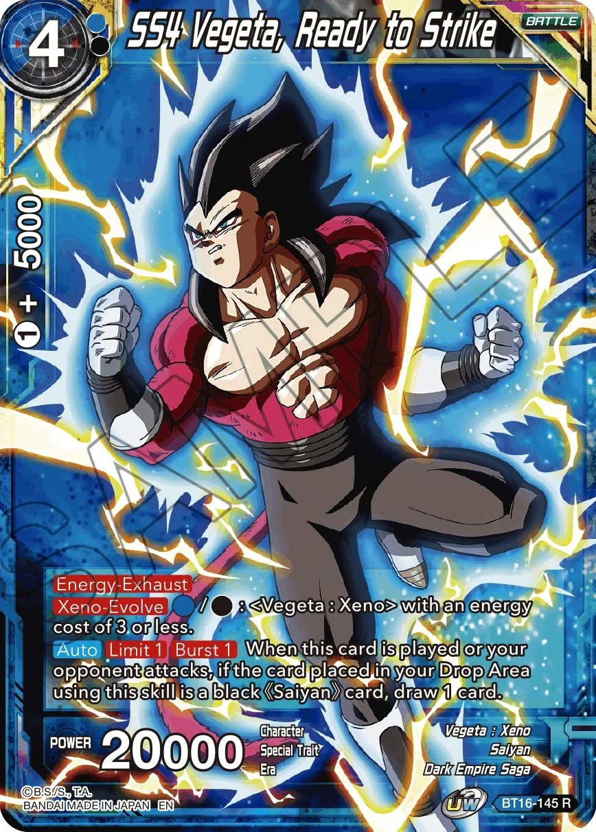 SS4 Vegeta, Ready to Strike 「BT16-145」「EN」
