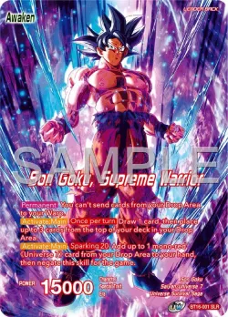 Son Goku #BT16-001 · Dragon Ball Super CCG