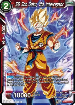 SS Son Goku, the Interceptor #BT16-014 · Dragon Ball Super CCG