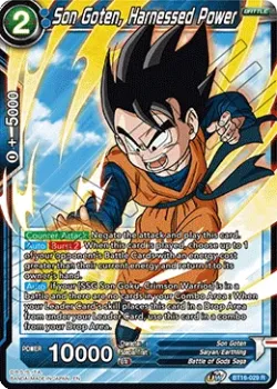 Son Goten, Harnessed Power #BT16-029 · Dragon Ball Super CCG