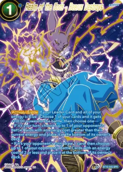 Realm of the Gods - Beerus Destroys #BT16-045_SPR · Dragon Ball Super CCG