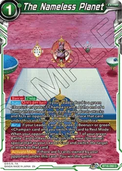 The Nameless Planet #BT16-068 · Dragon Ball Super CCG