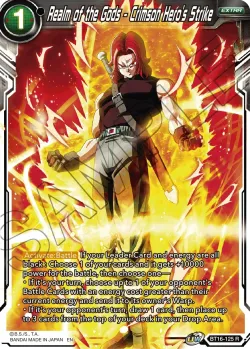 Realm of the Gods - Crimson Hero's Strike 「BT16-125_PR」「EN」