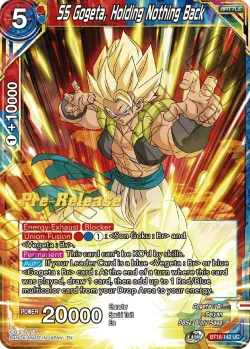 SS Gogeta, Holding Nothing Back 「BT16-142」「EN」
