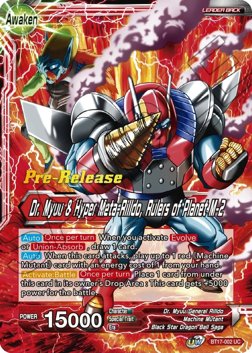 Dr. Myuu & General Rilldo 「BT17-002」「EN」