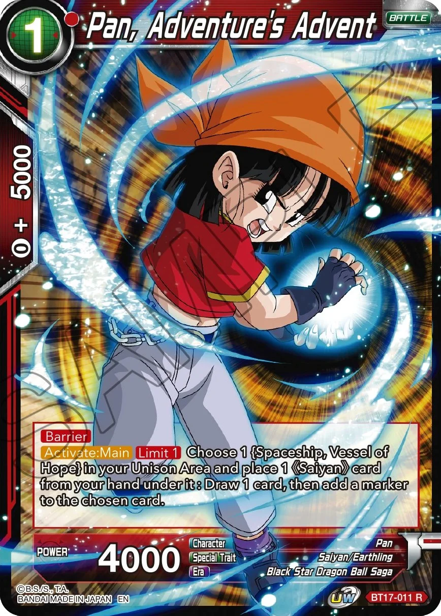 Pan, Adventure's Advent 「BT17-011」「EN」