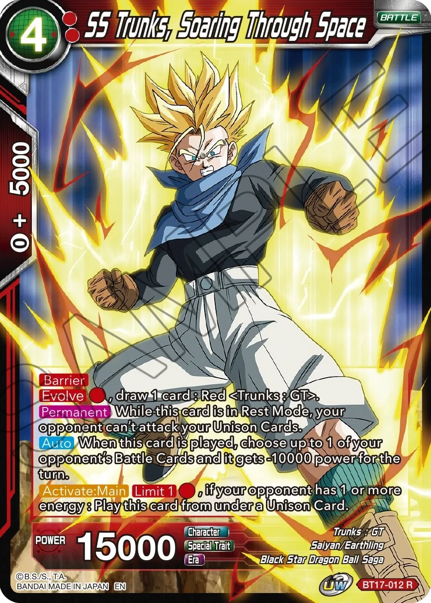 SS Trunks, Soaring Through Space 「BT17-012」「EN」