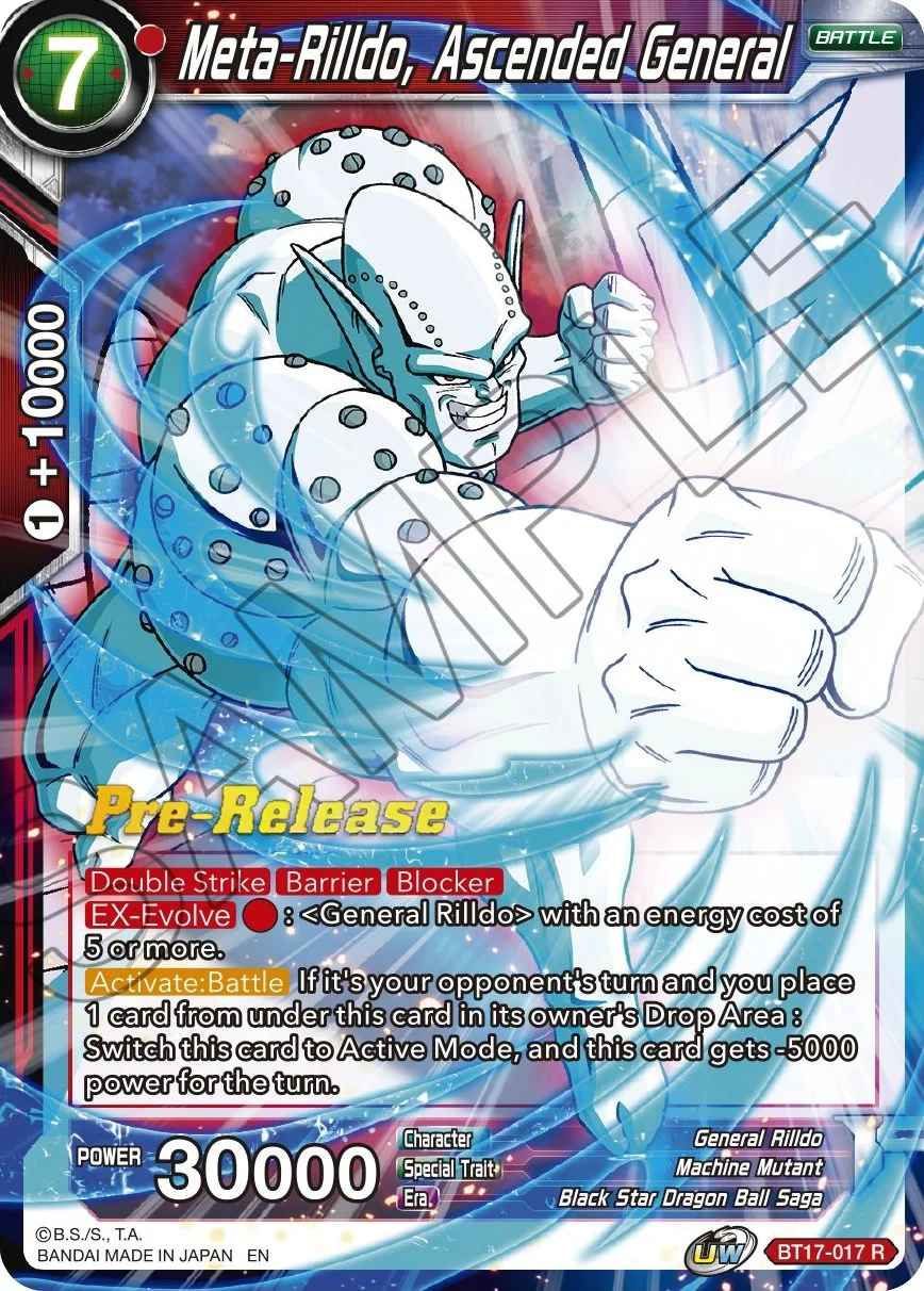 Meta-Rilldo, Ascended General 「BT17-017」「EN」