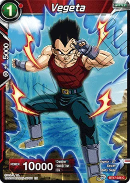 Vegeta 「BT17-026」「EN」