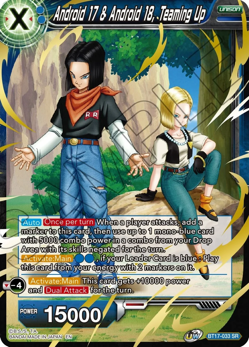 Android 17 & Android 18, Teaming Up 「BT17-033_SPR」「EN」