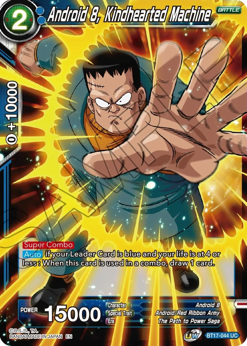 Android 8, Kindhearted Machine 「BT17-044」「EN」