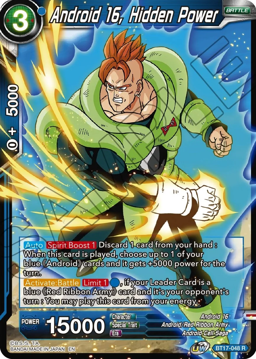 Android 16, Hidden Power 「BT17-048」「EN」