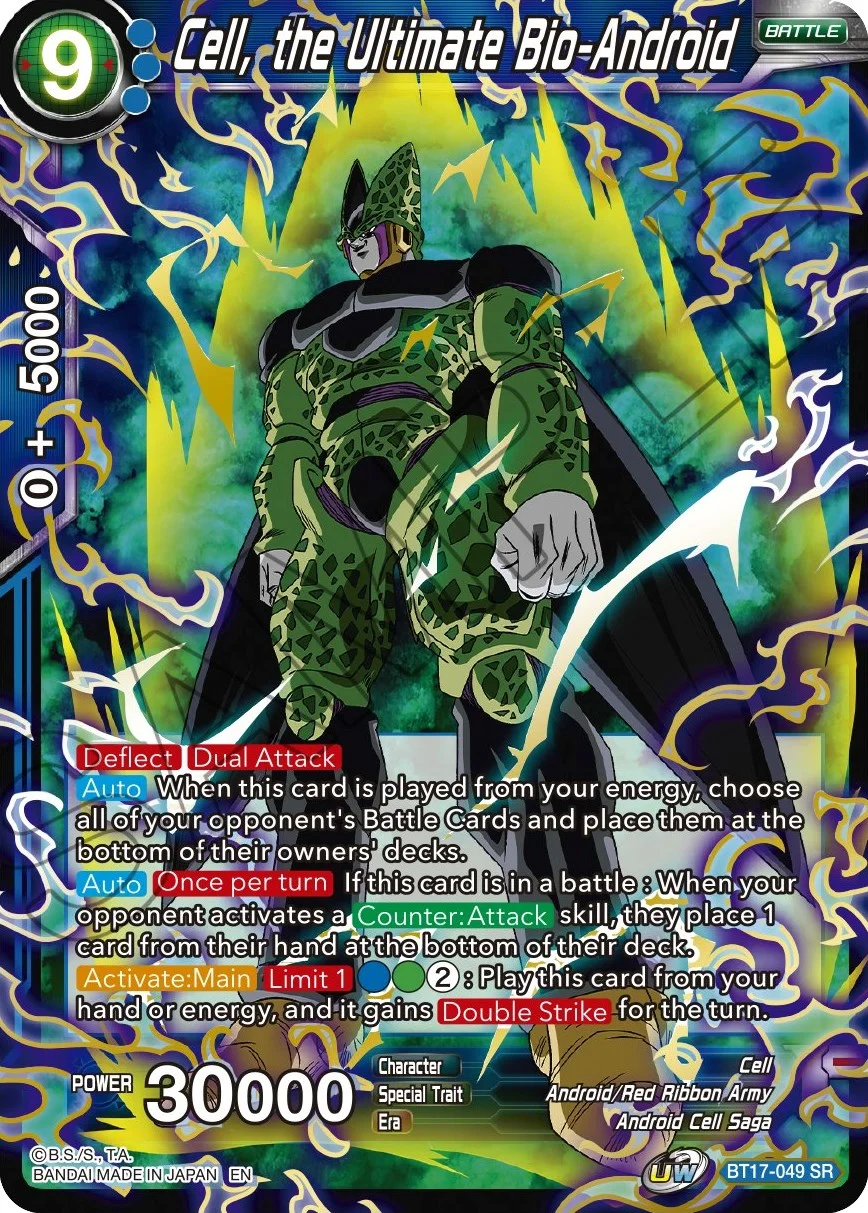 Cell, the Ultimate Bio-Android 「BT17-049_SPR」「EN」