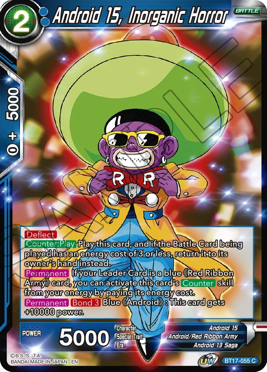 Android 15, Inorganic Horror 「BT17-055」「EN」