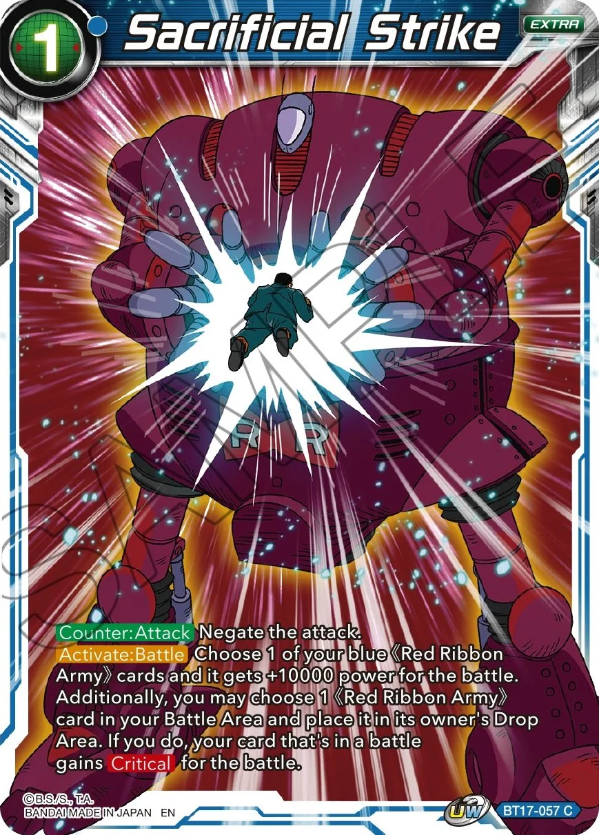 Sacrificial Strike 「BT17-057」「EN」