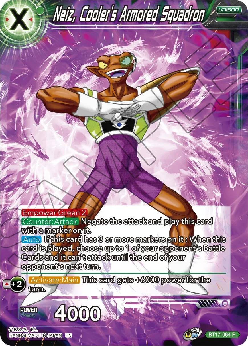 Neiz, Cooler's Armored Squadron 「BT17-064」「EN」
