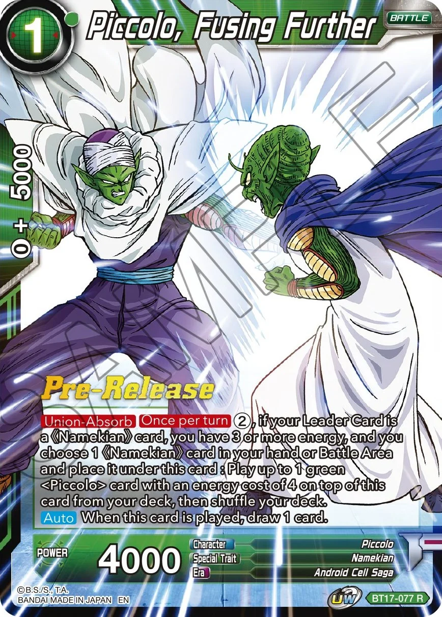 Piccolo, Fusing Further 「BT17-077」「EN」