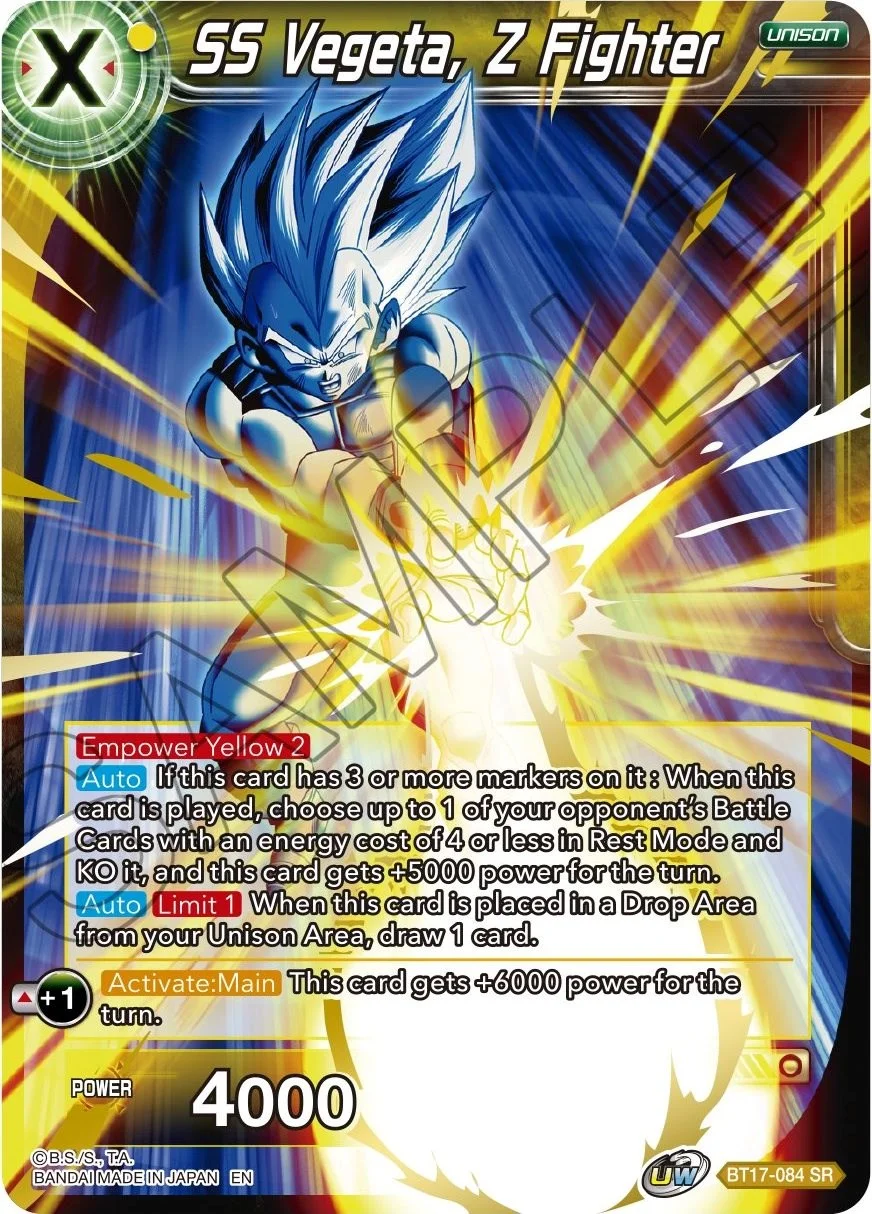 SS Vegeta, Z Fighter 「BT17-084」「EN」
