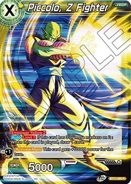 Piccolo, Z Fighter 「BT17-085」「EN」