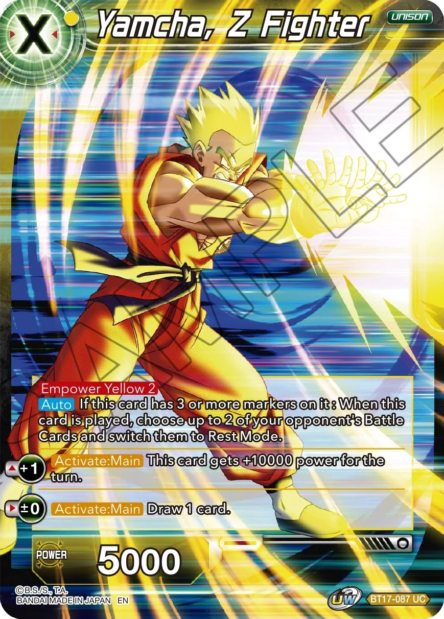 Yamcha, Z Fighter 「BT17-087」「EN」