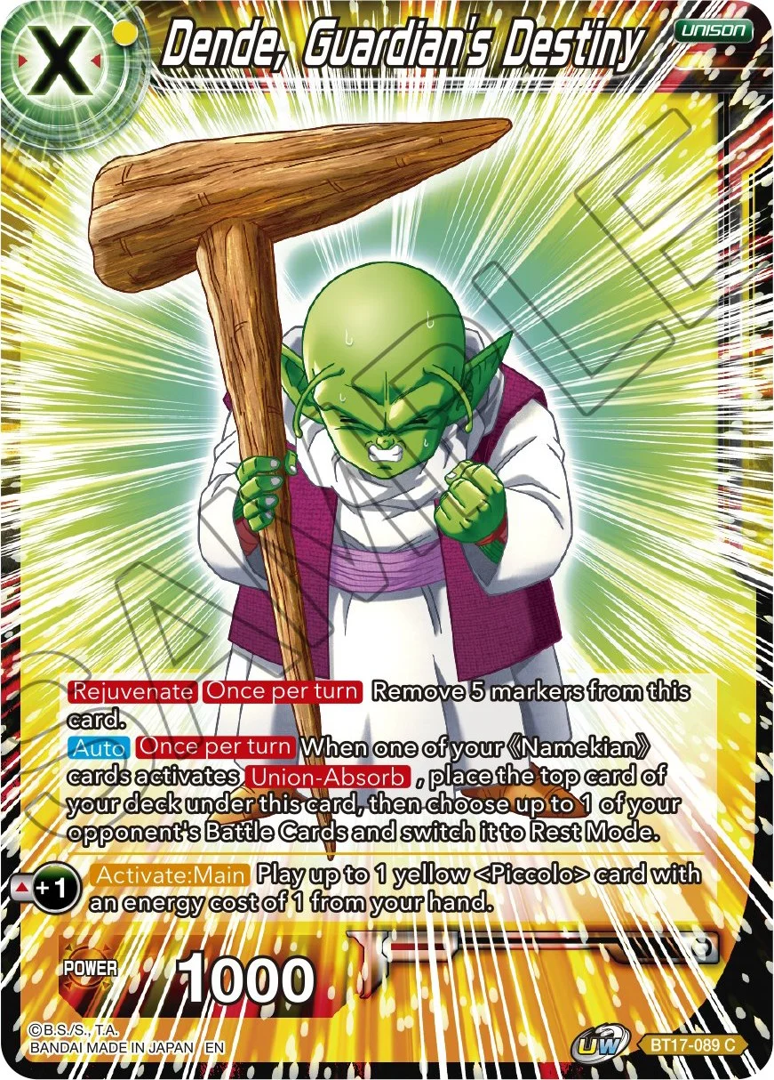 Dende, Guardian's Destiny 「BT17-089」「EN」