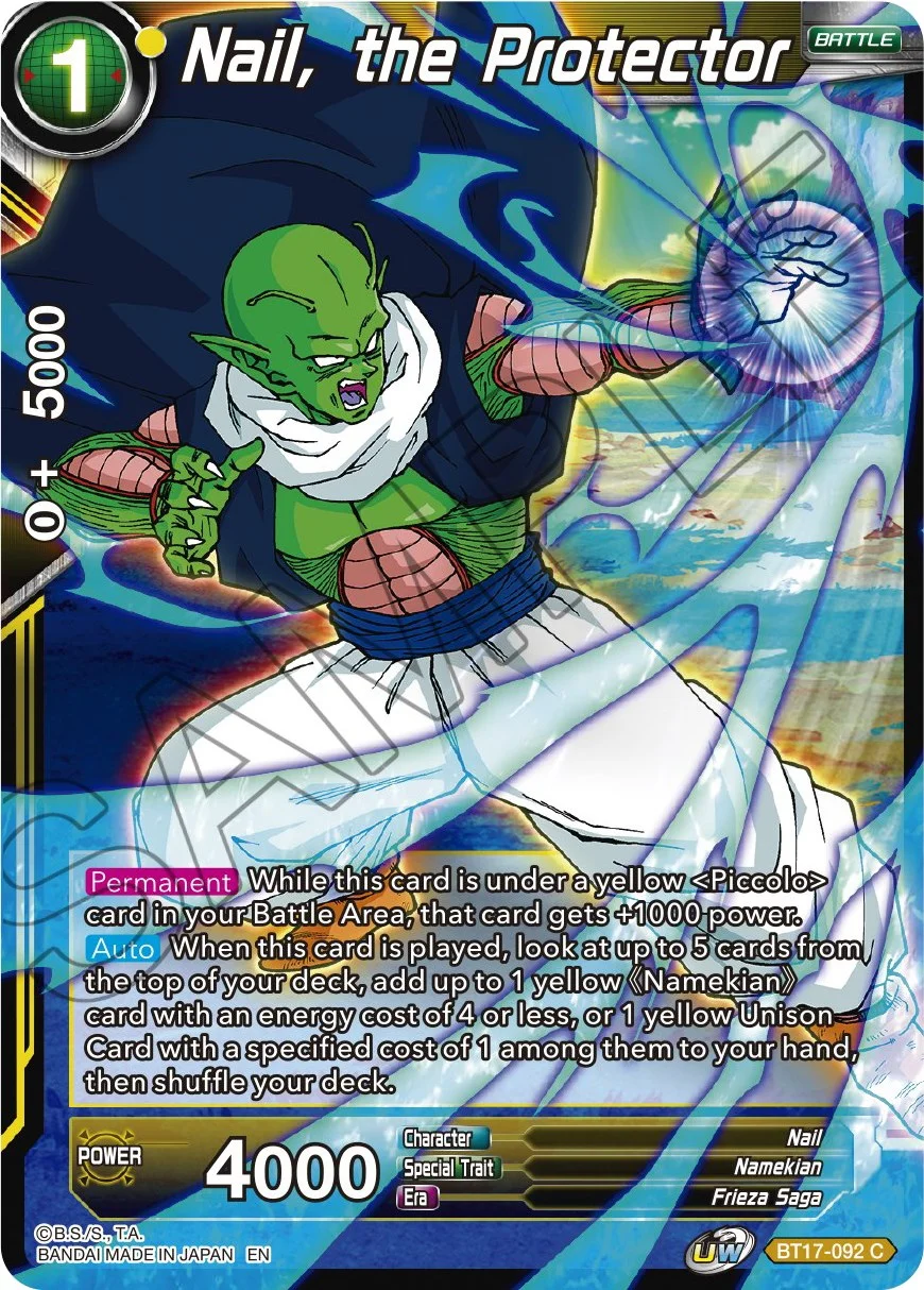 Nail, the Protector 「BT17-092」「EN」