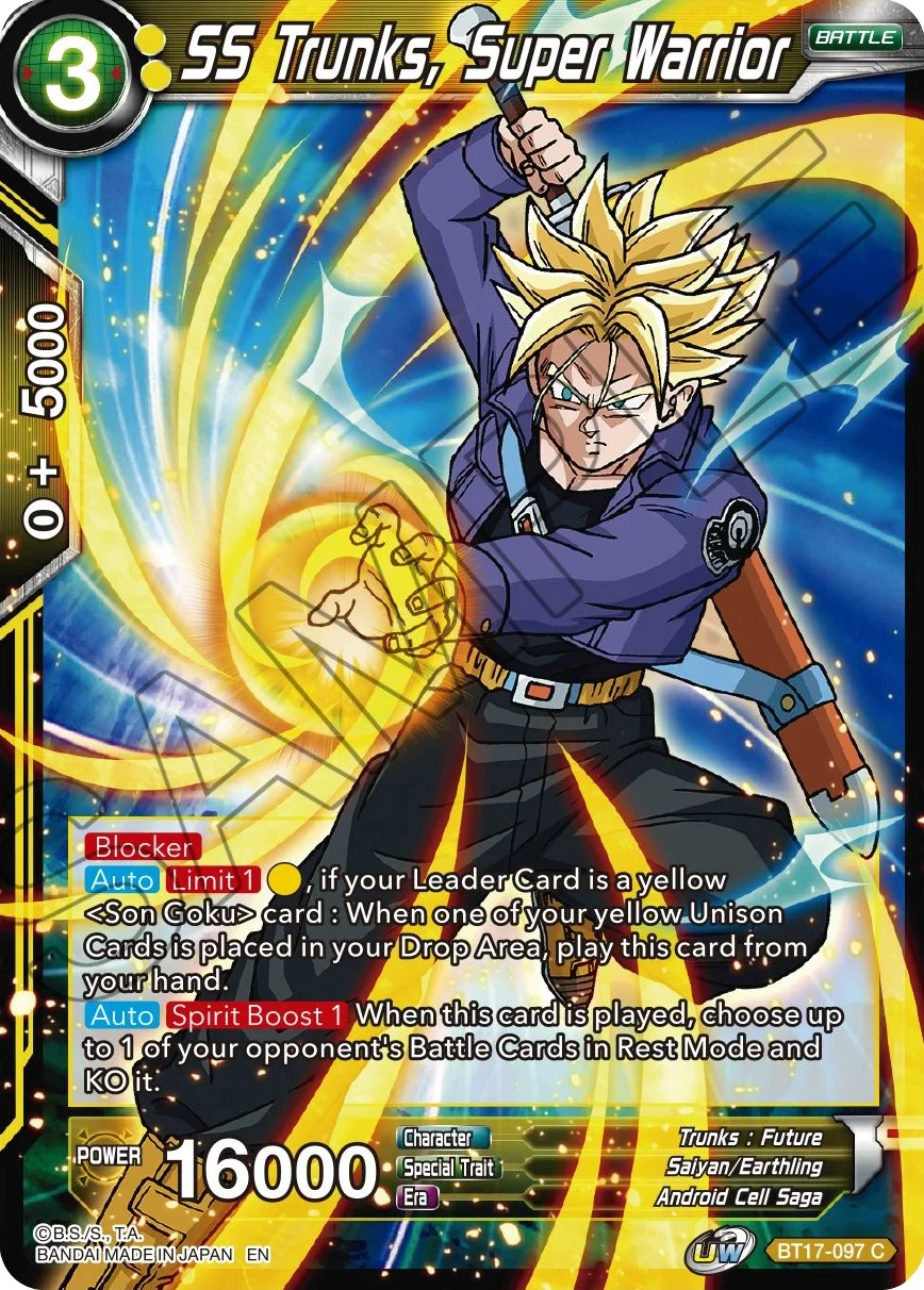 SS Trunks, Super Warrior 「BT17-097」「EN」