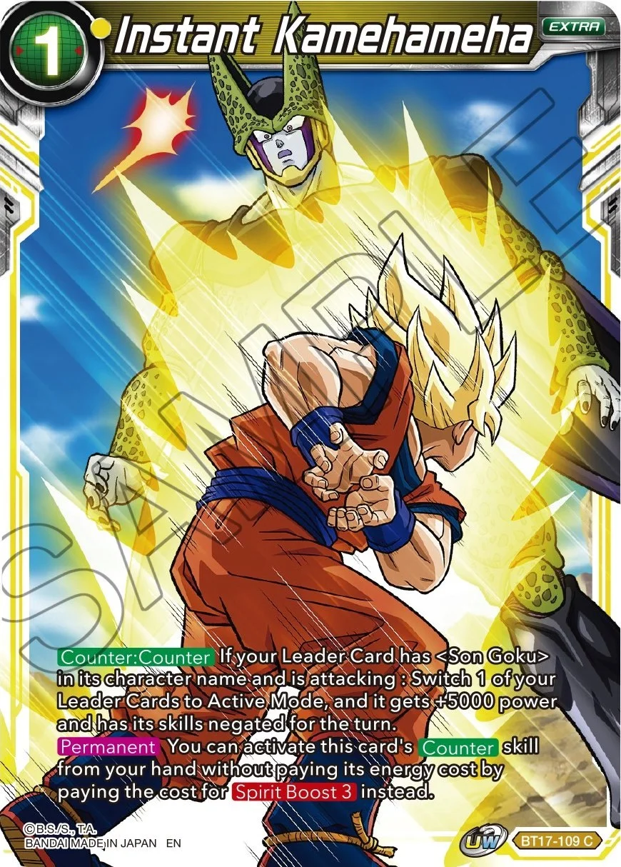 Instant Kamehameha 「BT17-109」「EN」