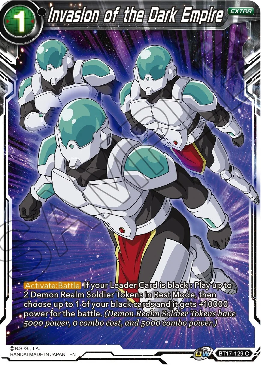 Invasion of the Dark Empire 「BT17-129」「EN」