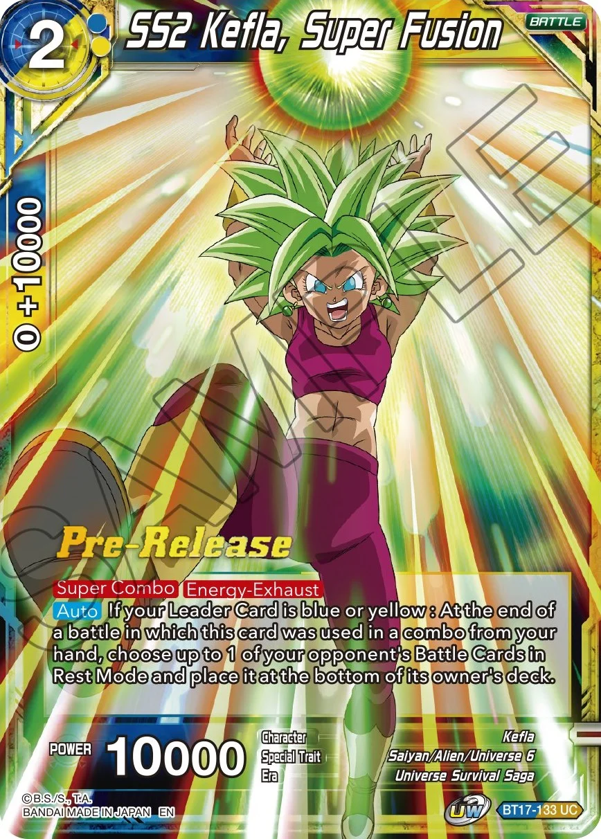 SS2 Kefla, Super Fusion 「BT17-133」「EN」
