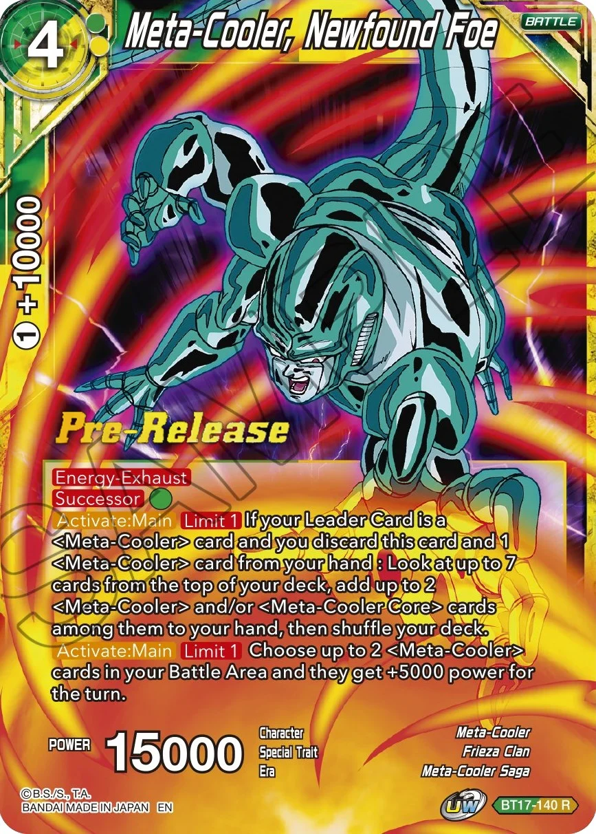 Meta-Cooler, Newfound Foe 「BT17-140」「EN」
