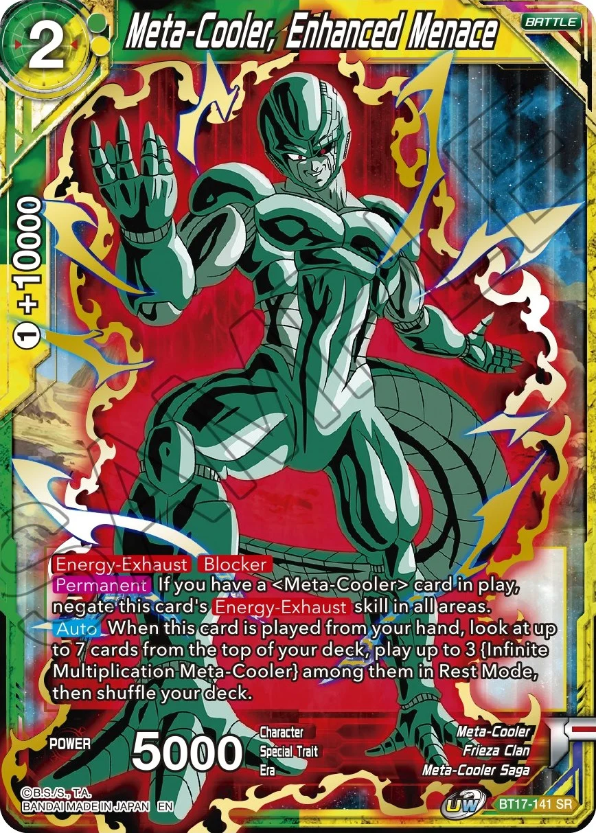 Meta-Cooler, Enhanced Menace 「BT17-141」「EN」