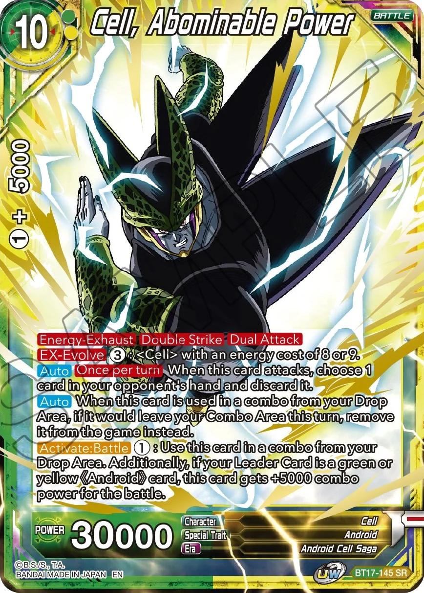 Cell, Abominable Power 「BT17-145」「EN」