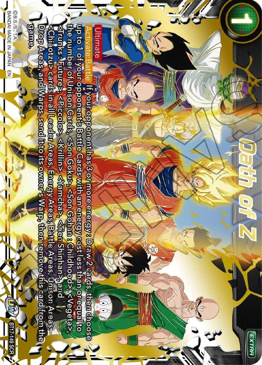 Oath of Z 「BT17-149」「EN」